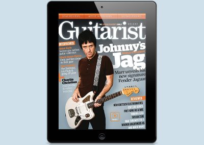 Guitar Deluxe digital magazine design 1