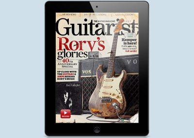Guitar Deluxe digital magazine design 2