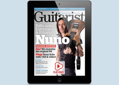 Guitar Deluxe digital magazine design 3