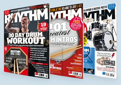 Rhythm magazine covers