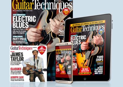 Guitar Techniques magazine print and digital versions